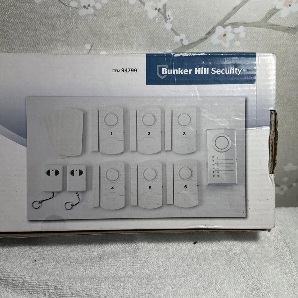 Bunker Hill Magnetic Sensor Wireless Alarms Set of 6 Sensors, New in Box - Image 4 of 4