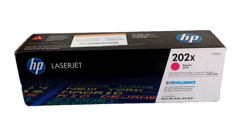 HP CF503X 202X Magenta High Yield Toner Cartridge , Color LaserJet Pro M254, M28