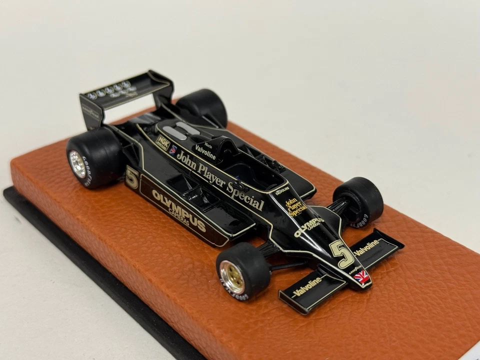1/43 Lotus 79 de 1978 temporada F1 Mario Andretti base de cuero JPN286 Foto 4 de 4