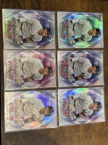 2023 Topps Series 1 - Stars of Mlb Aaron Judge #SMLB-13.  6 Cards
