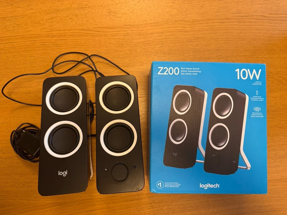 Logitech Z200 Pc-Lautsprecher - Schwarz (980-000810)