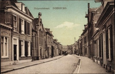 Ak Doesburg Gelderland Niederlande, Ooipoortstraat - 10826337