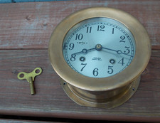Chelsea Ship's Bell Brass Clock 4