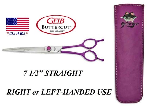 GEIB Buttercut GATOR Professional Pet Grooming LEFT or RIGHT HAND SHEAR SCISSOR - Picture 3 of 22