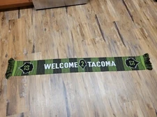 Ruffneck Scarves Welcome 2 Tacoma 2018 Season Ticket Holder Striped Scarf Green