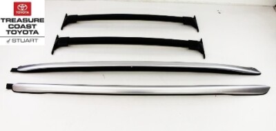 NEW OEM TOYOTA VENZA 2009-2016 ROOF RACKS AND CROSS BARS ASSEMBLY