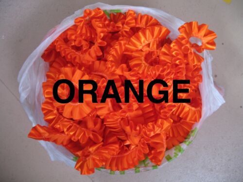 Pleated Ribbon for rosettes, crafts 26 colours Full 100 metre rolls. - Picture 14 of 27