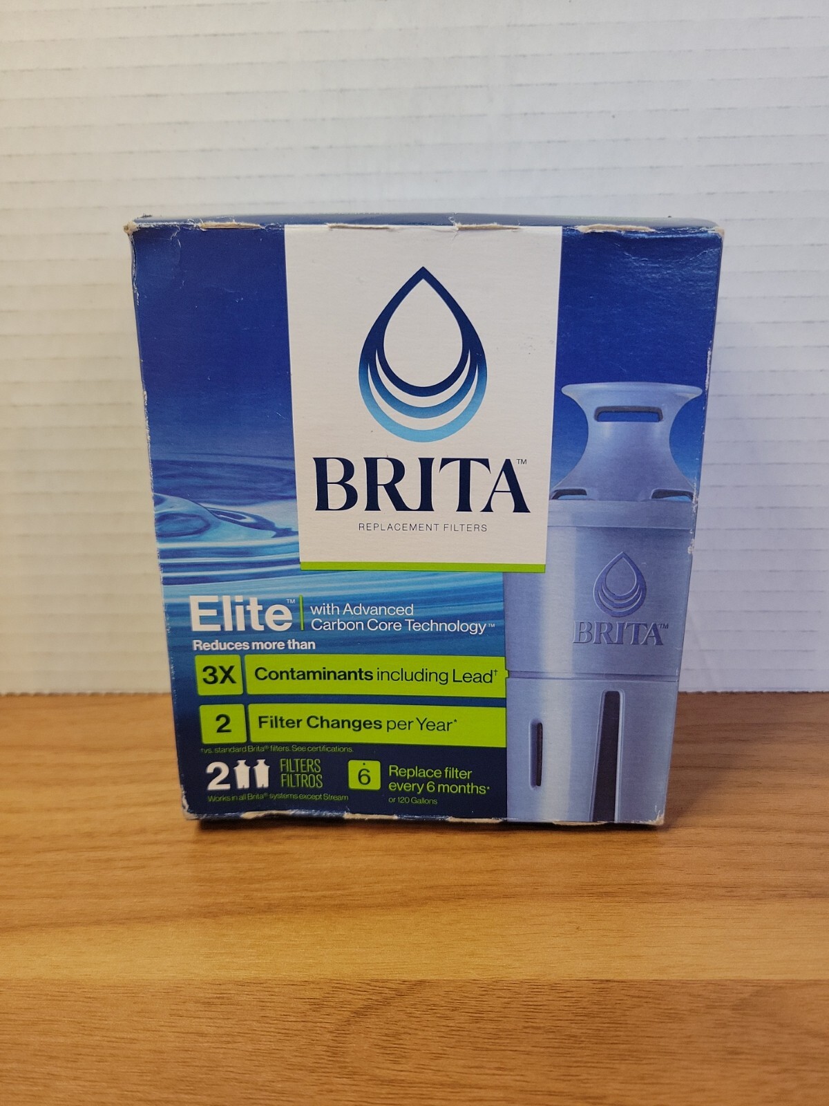 Brita Elite Water Filter Replacements for Pitchers and Dispensers 2