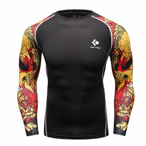 yellow long sleeve base layer