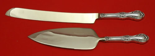 Wild Rose by International Sterling Silver Wedding Cake Set Server 2pc Custom