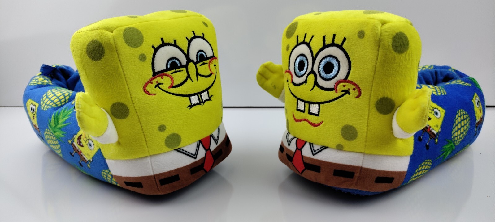 PANTOFOLA D’ORO Nickelodeon SpongeBob SquarePants ciabatte di peluche unisex bambini taglia 4 5