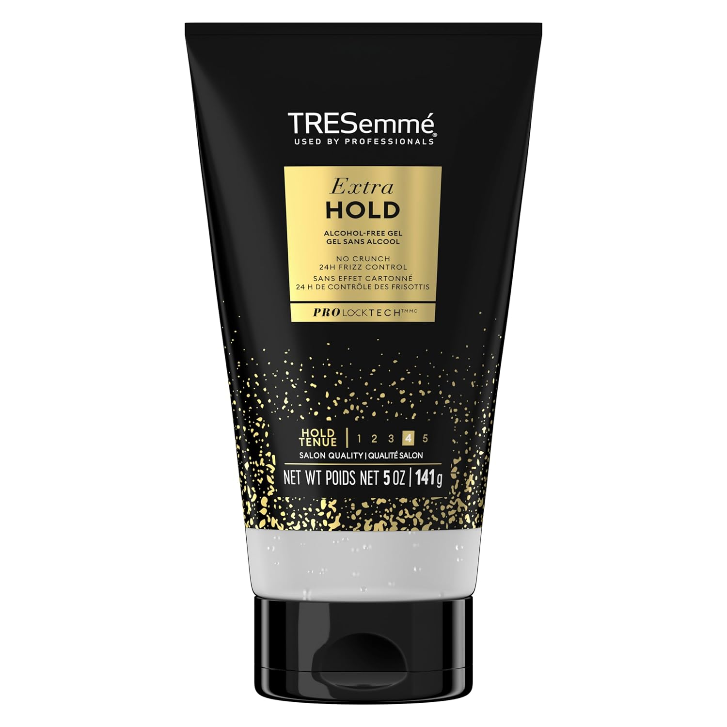 Hair Gel Extra Hold No Crunch 24H Frizz Control Alcohol-Free 5 Oz-image