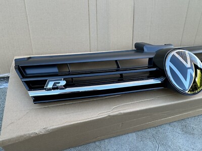 VW 2018-2021 Golf R MK7.5 Front Radiator Upper Top Grille ACC
