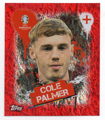 ENG3 Cole Palmer England Legend Topps UEFA Euro 2024 Swiss Edition