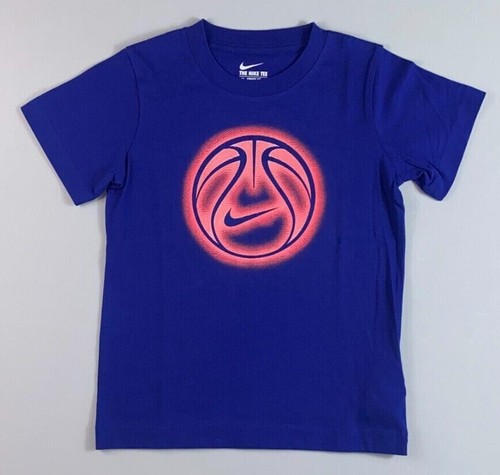 Boy's Little Youth Nike The Nike Tee Athletic Cut Cotton T-Shirt - Picture 9 of 11