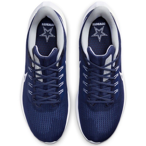 NIKE カウボーイズ WHITE 39 40 証明付 Nike Air Zoom Pegasus 39 Dallas Cowboys Shoes DR2040 400 Navy
