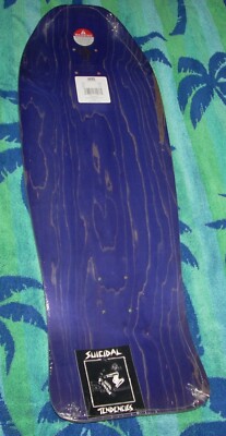NEW Dogtown SUICIDAL SKATE TENDENCIES Skateboard Deck Blue Purple