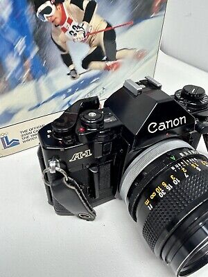Vintage Canon A-1 35mm Camera 1984 Olympic Games w/Original Vintage Canon A-1 35mm Camera 1984 Olympic Games w/Original