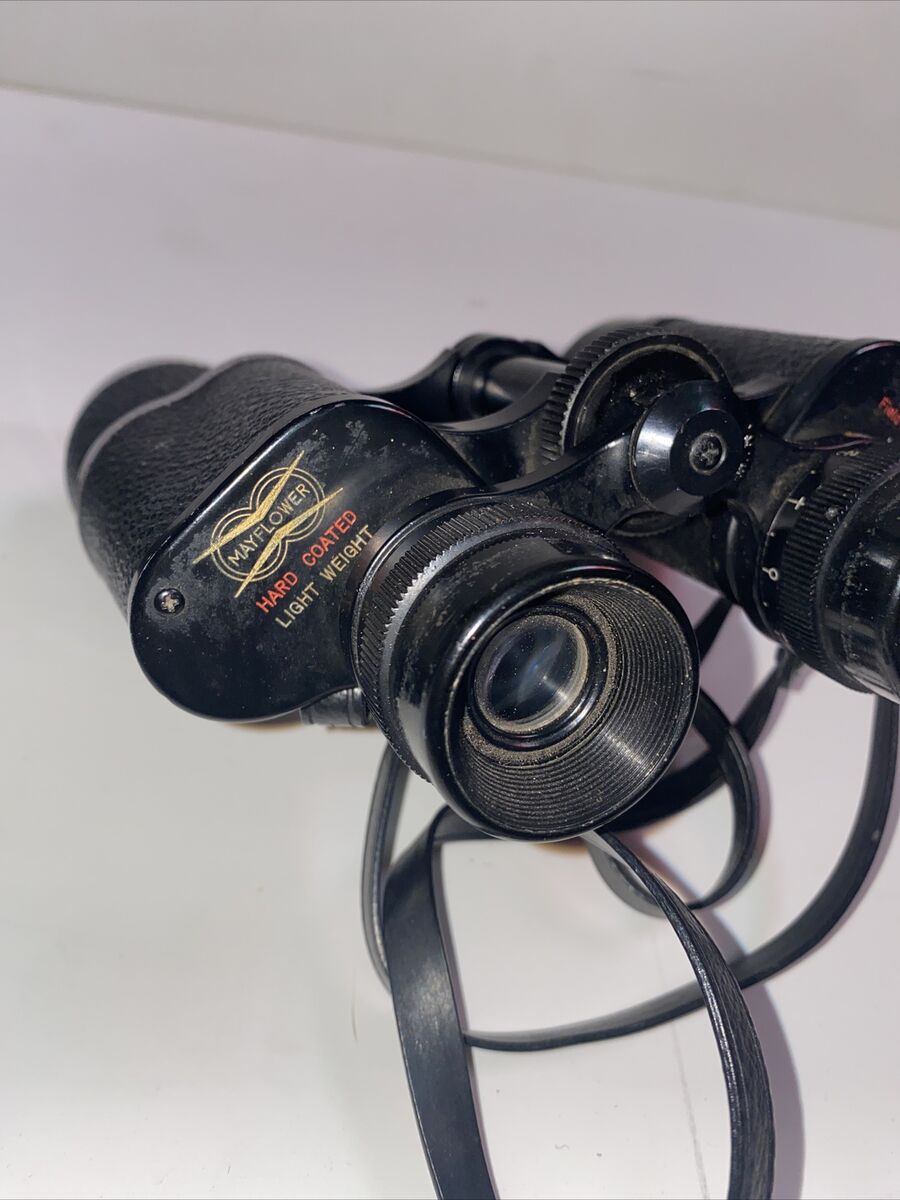 Vintage Japanese Binoculars with Leather Carrying Case Heavy Vintage Japanese Binoculars with Leather Carrying Case Heavy