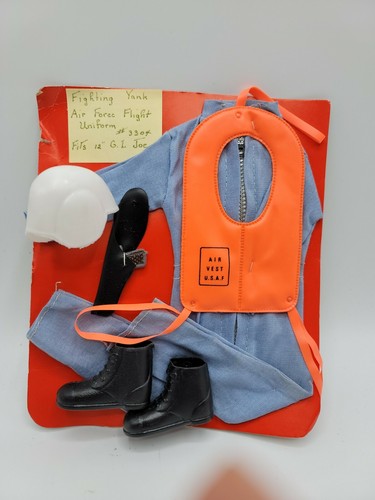 Vintage 1970's Air Force Flight Outfit Fits 12" GI Joe knock off items - Picture 2 of 11
