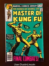 Master of Kung Fu ⭐COMIC BOOK LOT⭐ Good Condition - 10 Comic Books