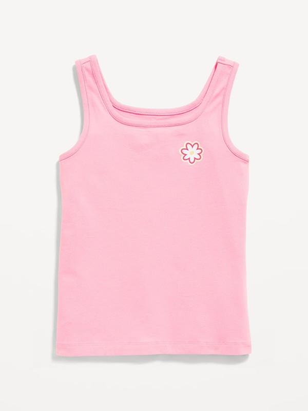 Girls' Old Navy Fitted Tank Tops in Soft Pink Size XXL Lot of 3 ~ NEW