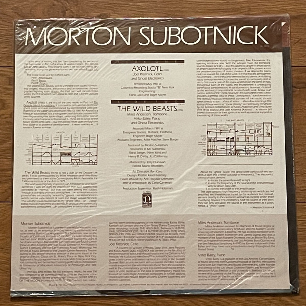 Subotnick LP: 