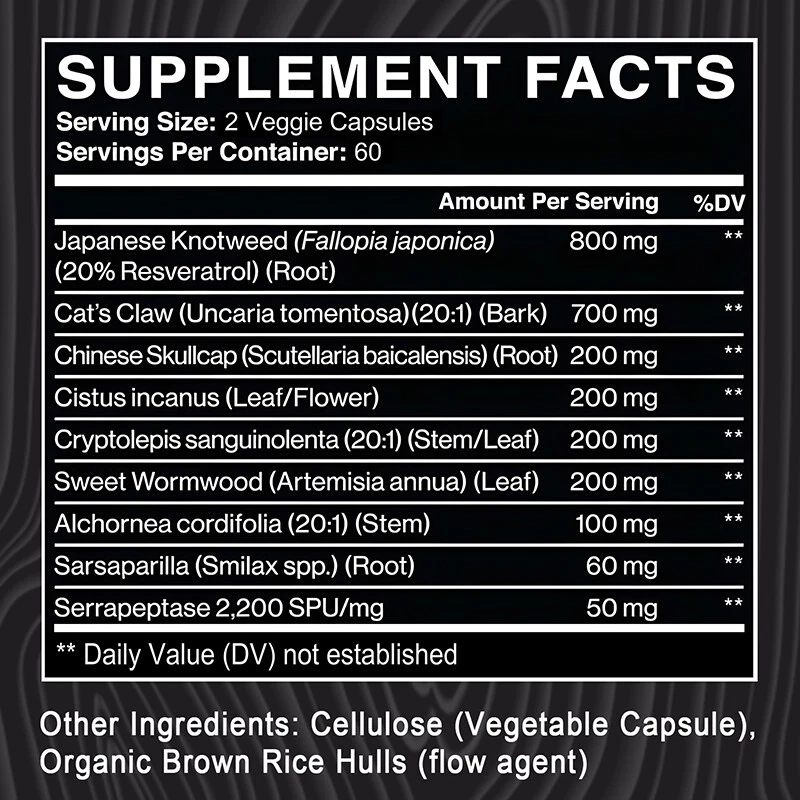 Suplemento de apoyo inmunológico para garrapatas - equilibra las células del cuerpo y reduce la oxidación Foto 2 de 4