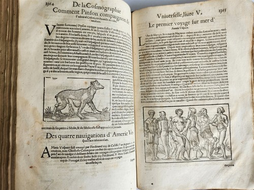 1556 COSMOGRAPHY by Sebastian Munster antique RARE ILLUSTRATED 16th cent. FOLIO - Picture 8 of 24