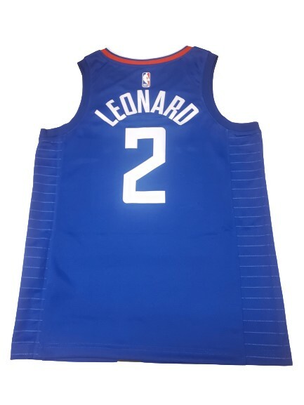 Nike NBA Kawhi Leonard #2 Los Angeles Clippers Blue Swingman
