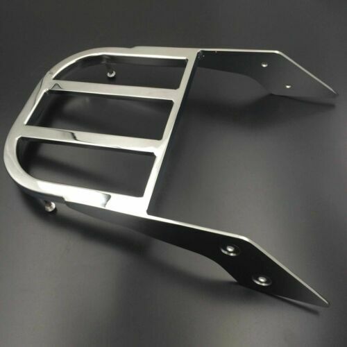 Chrome Sissy Bar Luggage Rack For Suzuki Marauder VZ800 Boulevard C50 C90 M50 - Picture 7 of 7