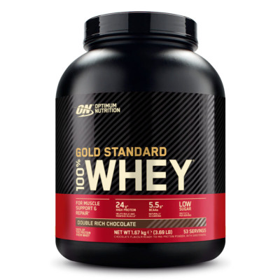 Optimum Nutrition Gold Standard 100% Whey | Muskelreparatur | Schokolade 1,67kg