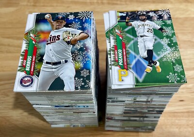 2020 Topps Holiday Baseball Cards 1-200 (NM) - You Pick - Complete Your Set