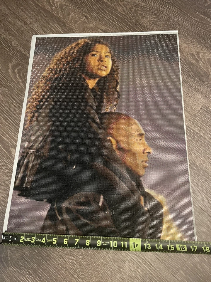 Kobe And Gigi Bryant 5D Full Drill Diamond Painting - Image 4 of 4