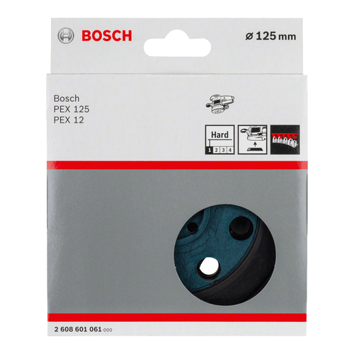 Bosch HARD Sanding Pad 125mm Rubber 