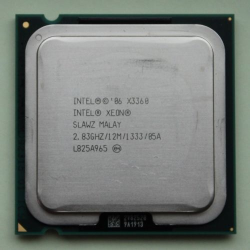 Intel Xeon X3360 2,83GHz 12M 1333MHz Quad-Core Prozessor SLAWZ LGA775-Sockel CPU - Picture 1 of 1
