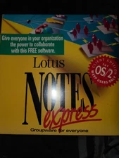 LOTUS NOTES EXPRESS GROUP SOFTWARE / UNOPENED SEALED BRAND NEW