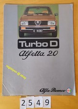 Turbo Alfa Romeo ALFETTA