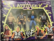 WWF 1998 *Attitude* Legion of Doom Hawk & Animal + Austin + Michaels**SEALED**!