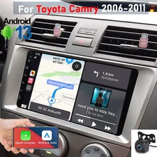 For Toyota Camry 2007-2011 9" Android 13 2+64G Car Radio Stereo Carplay GPS Cam