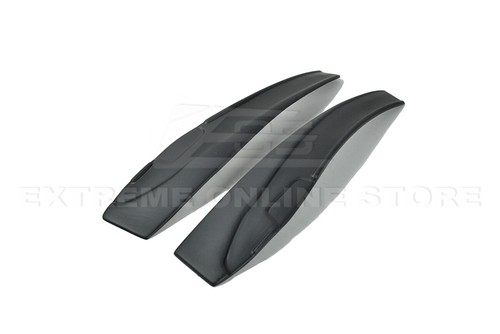 For 05-13 Corvette C6 Z06 | EOS ZR1 Style Plastic Black Side Skirts Rocker Panel - Picture 9 of 11