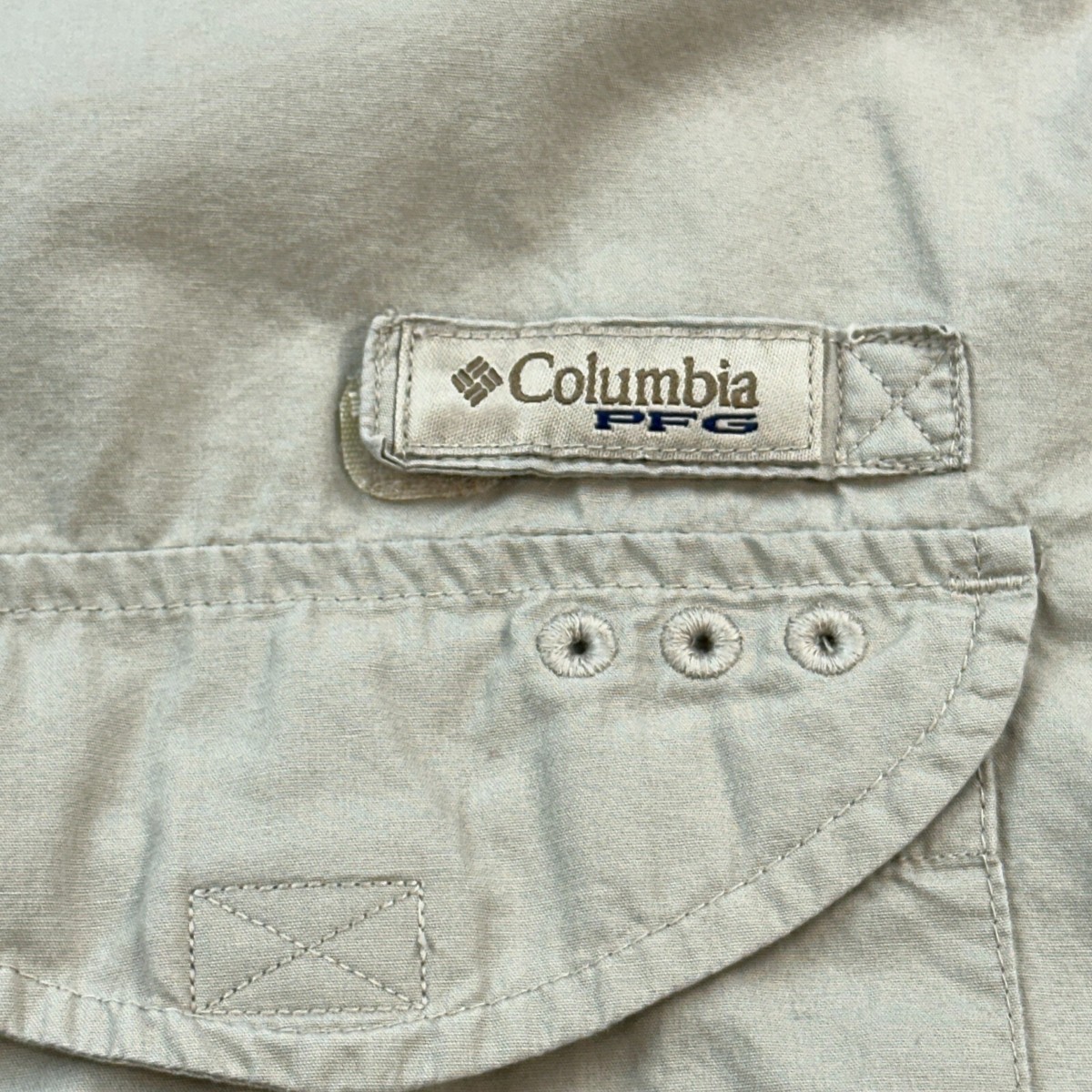 Chemise Columbia PFG Homme - Taille M, Blanc | Pêche Et Plein Air