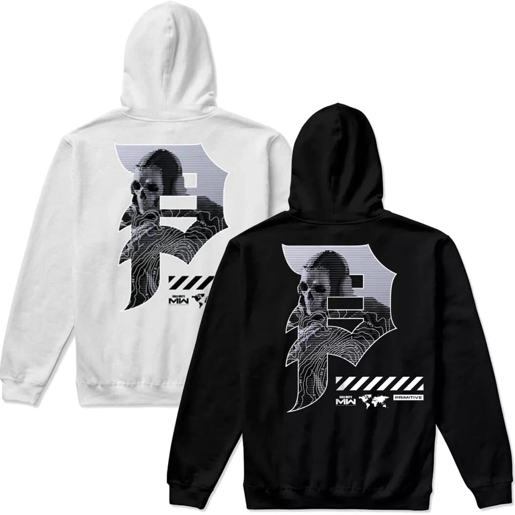 Primitive Skate Apparel Men's X Call Of Duty Mapping Dirty P