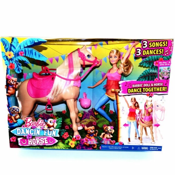dancing barbie horse