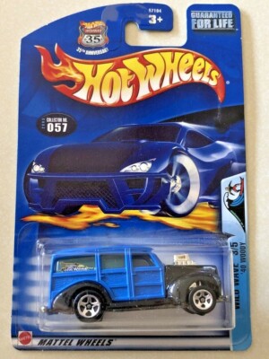 2003 Hot Wheels WILD WAVE 1940 Woodie 3/5 BLUE VHTF | eBay