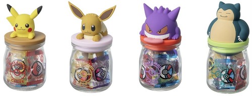 Japanese Pokemon Hard Candy Pikachu Figure Bottle Snack Sweet Toman Toys 252g - Picture 37 of 48