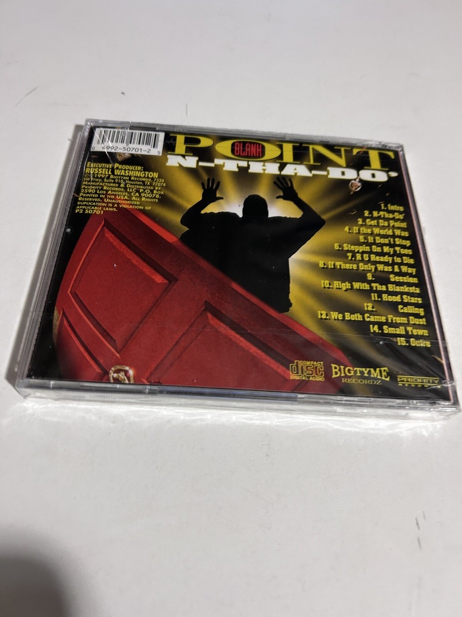 【G-RAP】Point Blank/N-Tha-Do' N-Tha-Do by Point Blank (CD 1997 Bigtyme Recordz) in Houston