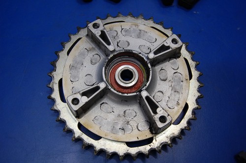1996 95-21 VIRAGO XV250 V STAR REAR WHEEL CLUTCH HUB SPROCKET 5Y1-25366-10-00 - Picture 9 of 18