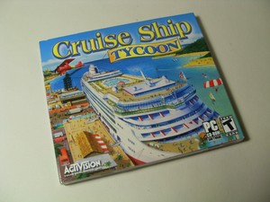 Activision Cruise Ship Tycoon Cd Rom Complete Game Ebay