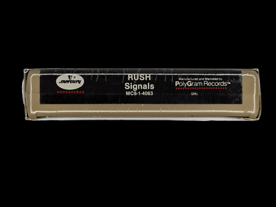 SEALED, Rush – Signals MC8-1-4063, 8-Track Cartridge, 1st edition